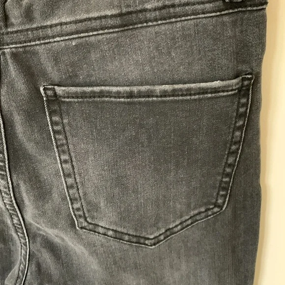 Sincerely Jules Black Flare Wide Leg Jeans High Waisted and FrayHem women SZ 27 - Picture 10 of 14